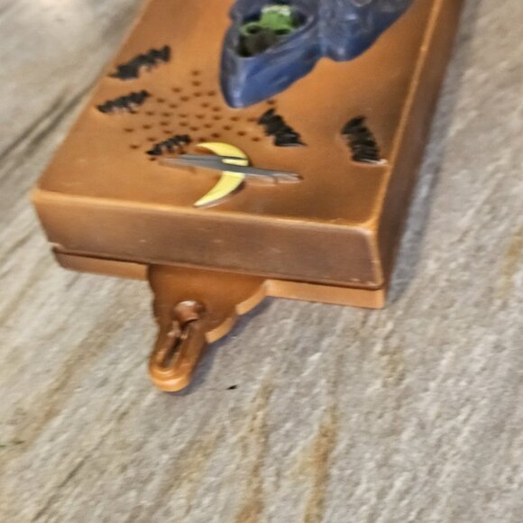 VTG 90s Halloween Grim Reaper Doorbell Creepy Makes Noise Lights WORKS Loud - Picture 8 of 13